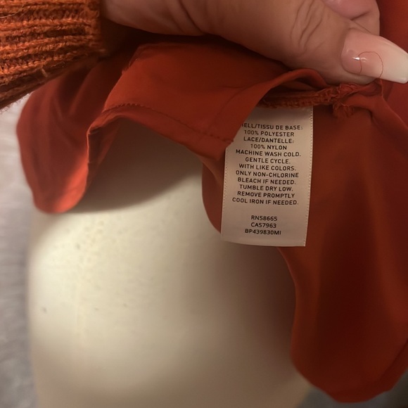 Nordstrom’s BP lace lined fancy tank - Picture 7 of 8